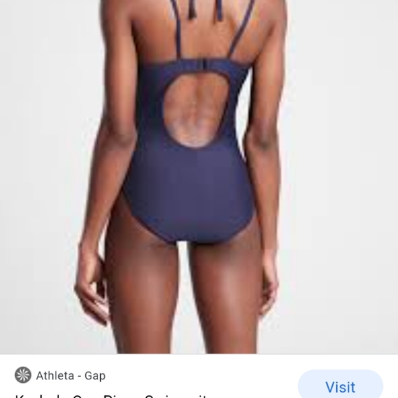 ATHLETA One Piece Bathing Suit printed Never Worn - Picture 3 of 8